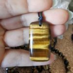 Pendentif en Oeil de Tigre