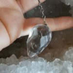 Pendule Goutte en Cristal de Roche