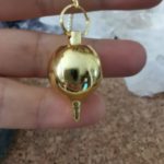 Pendule Goutte en Laiton