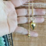Pendule Goutte en Laiton
