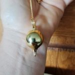 Pendule Goutte en Laiton
