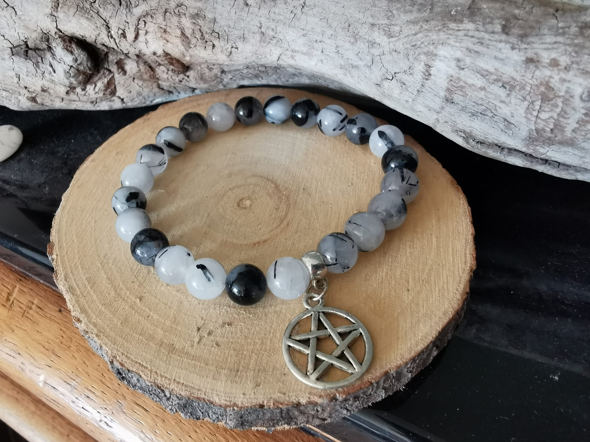 Bracelet en Quartz Tourmaline