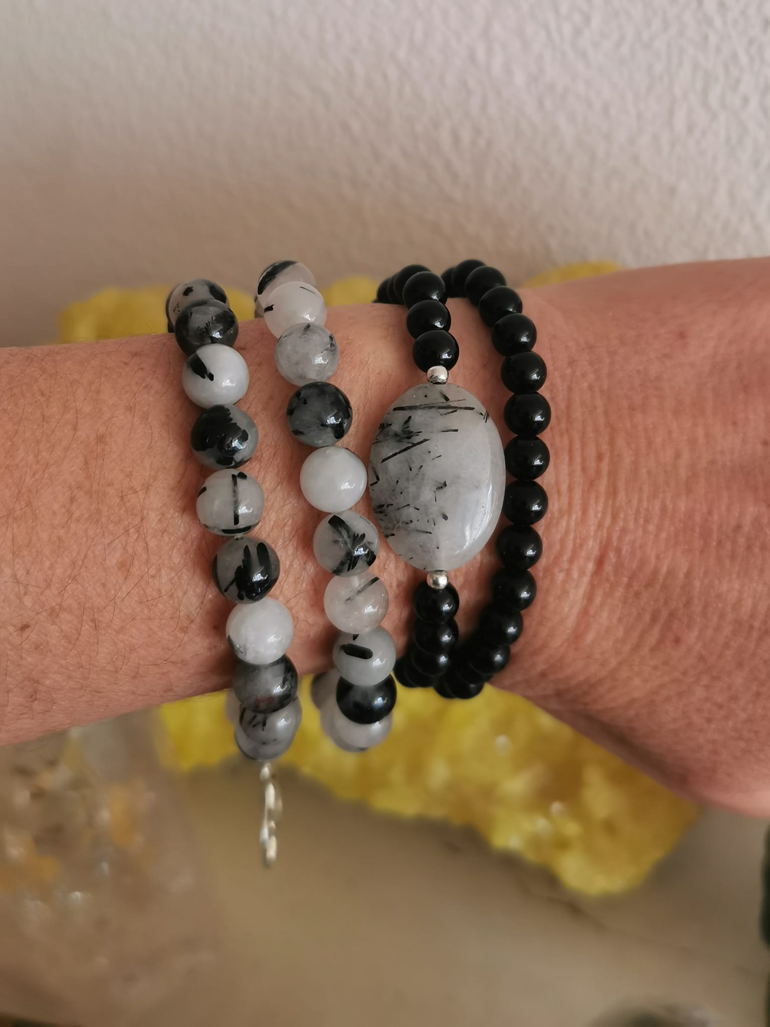 Bracelet en Quartz Tourmaline