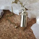 Pendule en Laiton avec chambre à témoin