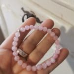 bRACELET EN qUART rOSE