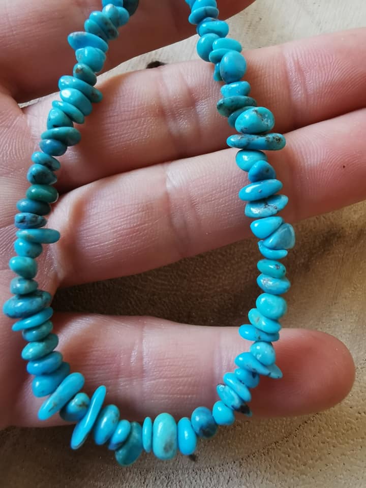 Collier en Turquoise Naturelle