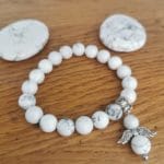 bracelet howlite 10 mm
