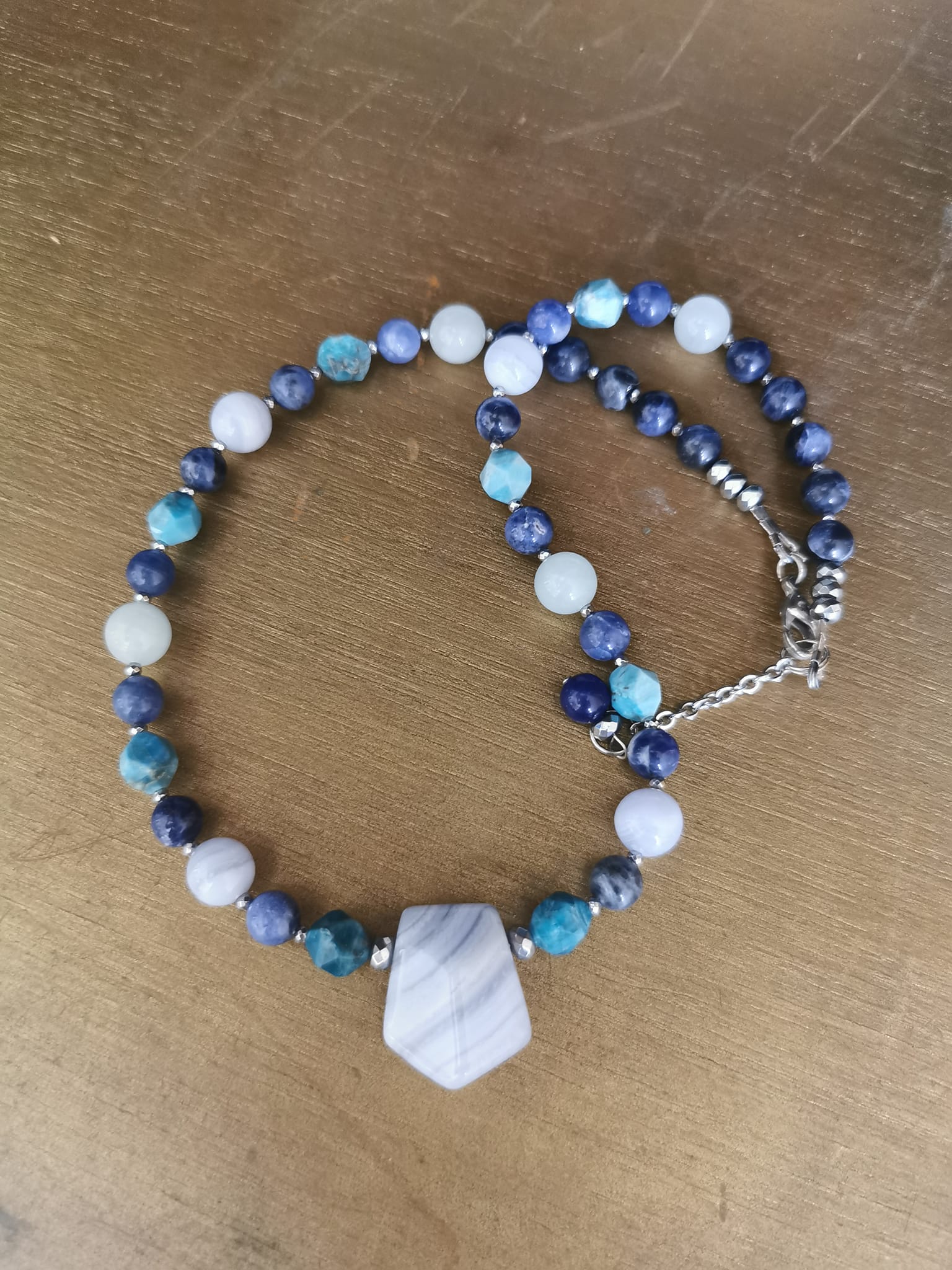 Collier Harmonisation du chakra de la gorge