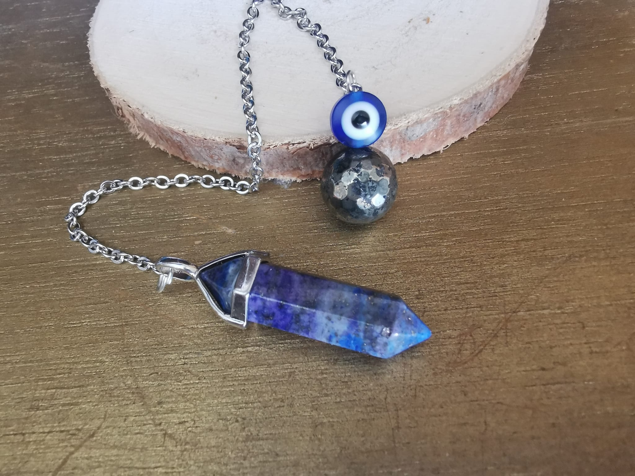 Pendule lapis lazuli......