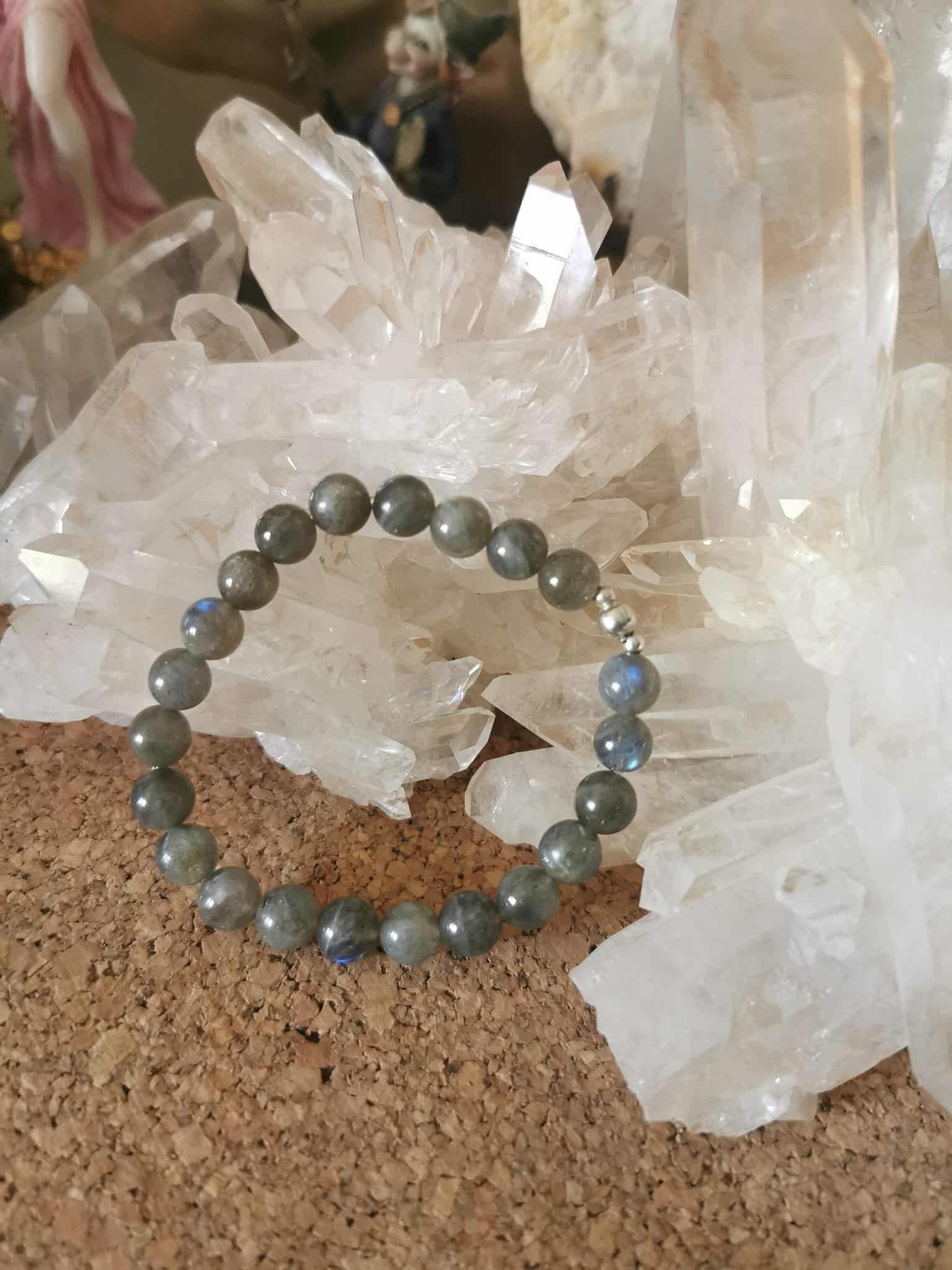 Bracelet en Labradorite..--