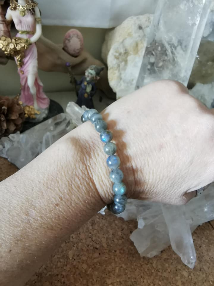 Bracelet en Labradorite.