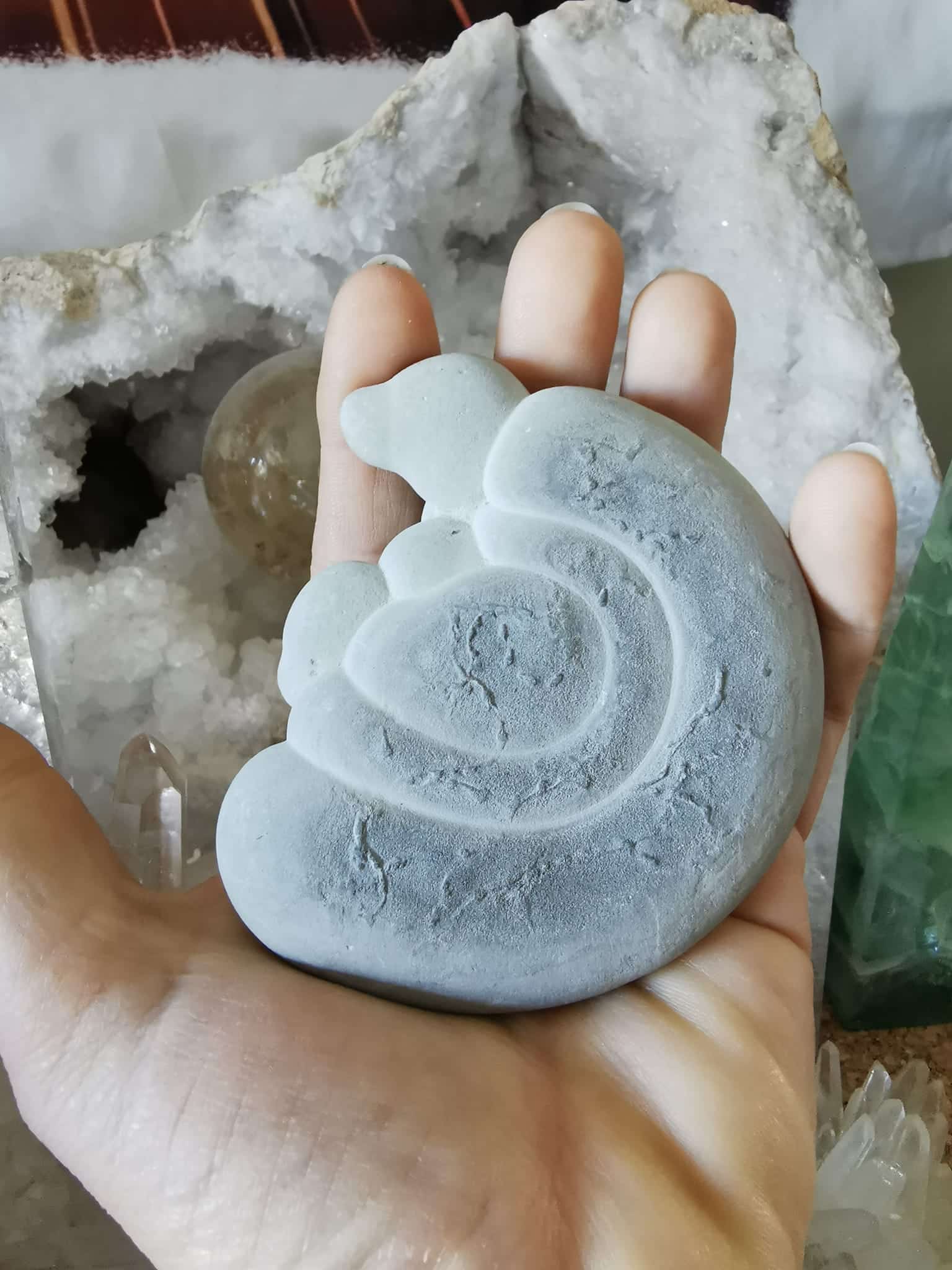 Grosse pierre de Fée 175,4 Grammes.-