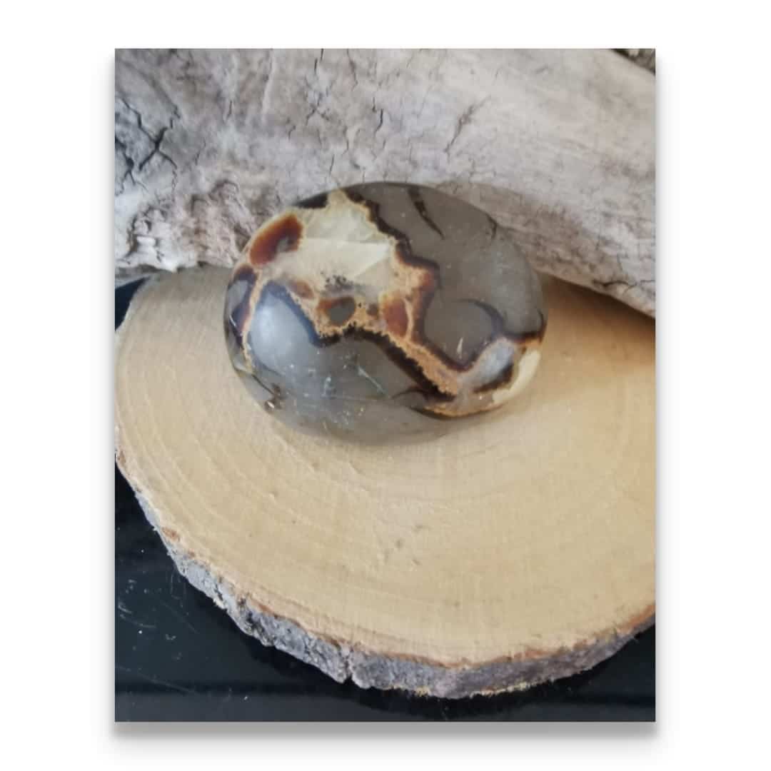 Septaria Pierre roulée ange-