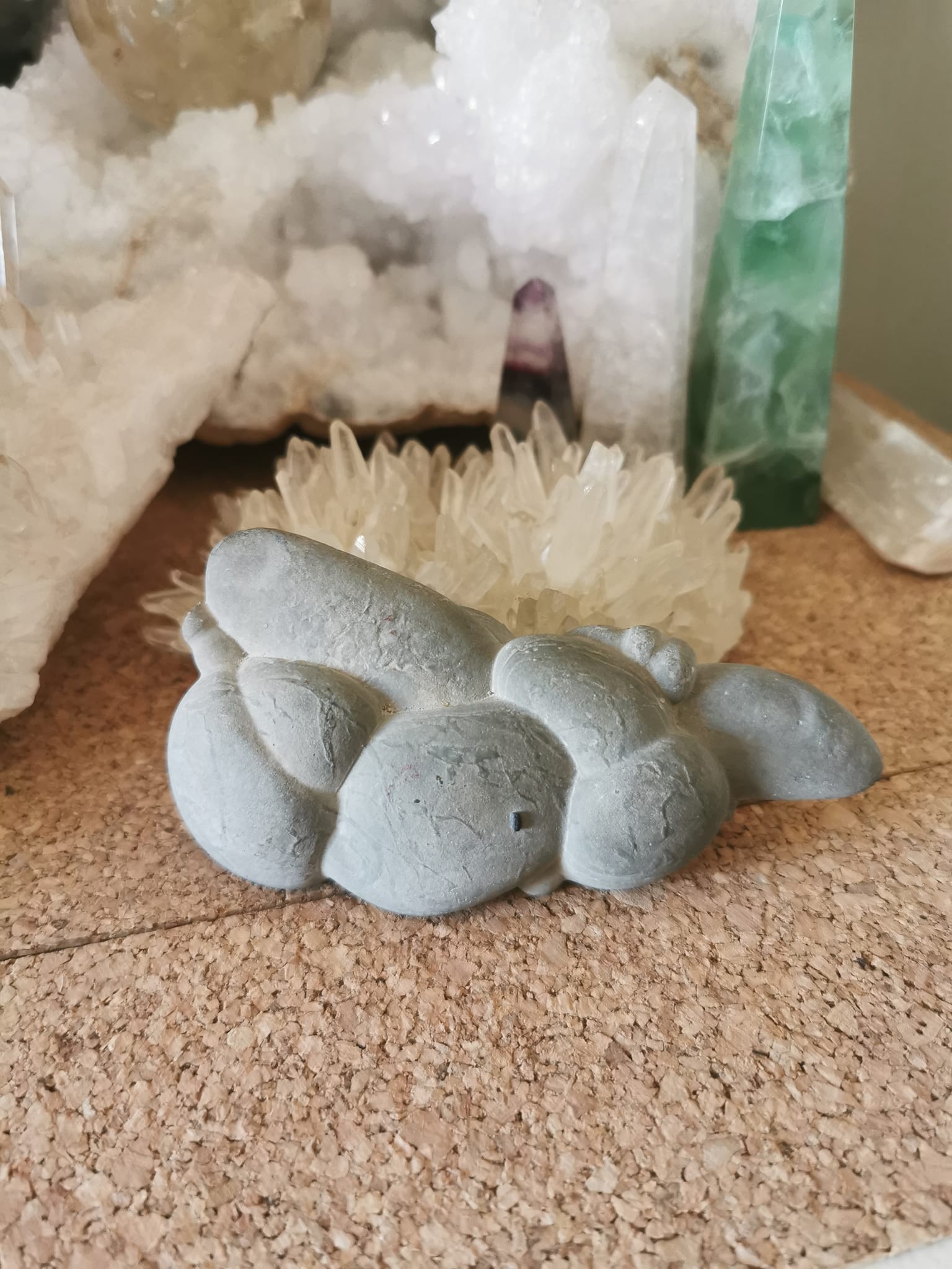 ❤️ Pierre de Fée brute 🔹 Gros modèle 137,5 Grammes-