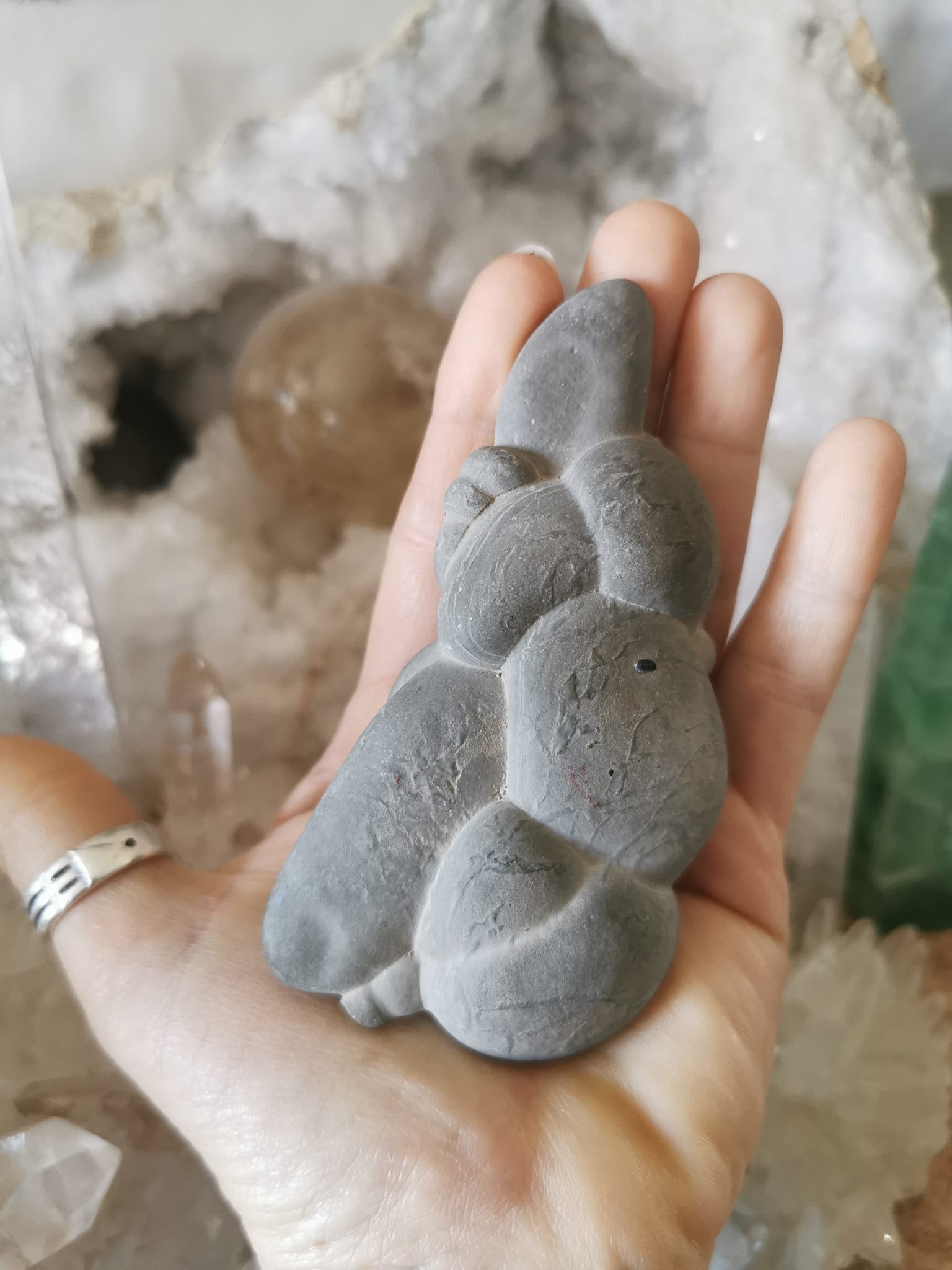 ❤️ Pierre de Fée brute 🔹 Gros modèle 137,5 Grammes.