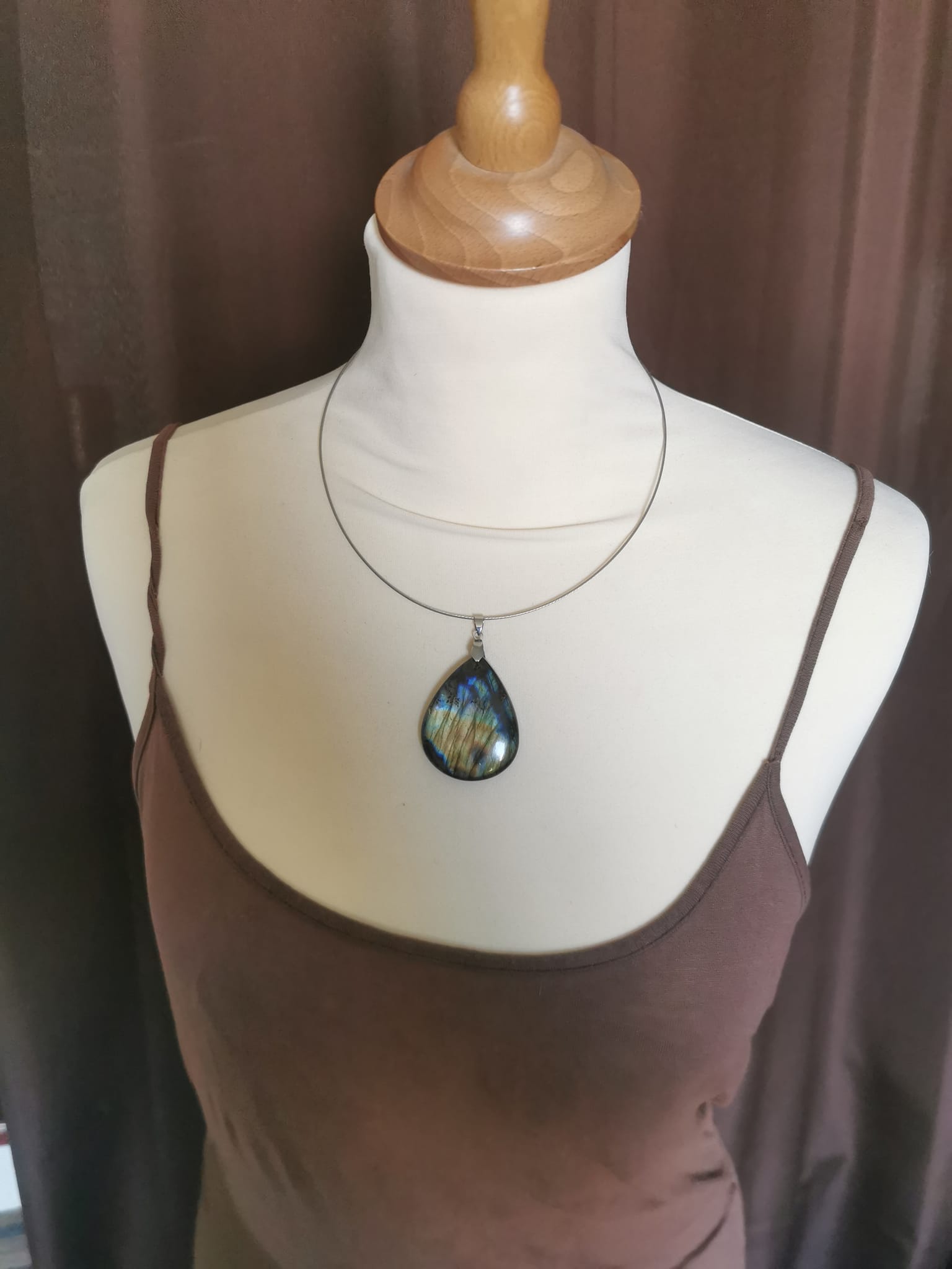 Pendentif en Labradorite P401.