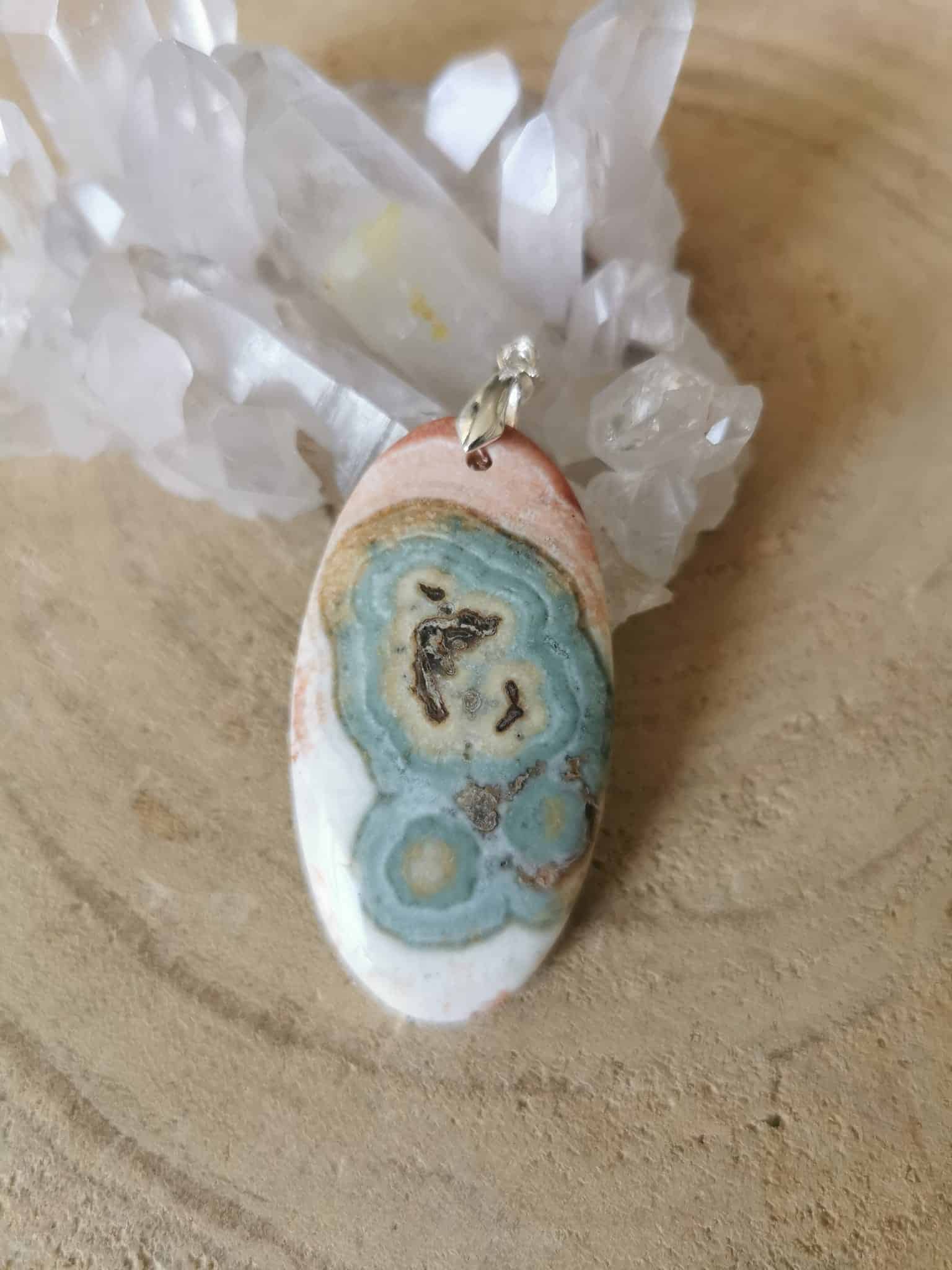 Pendentif Quartz Solaire PQR7--