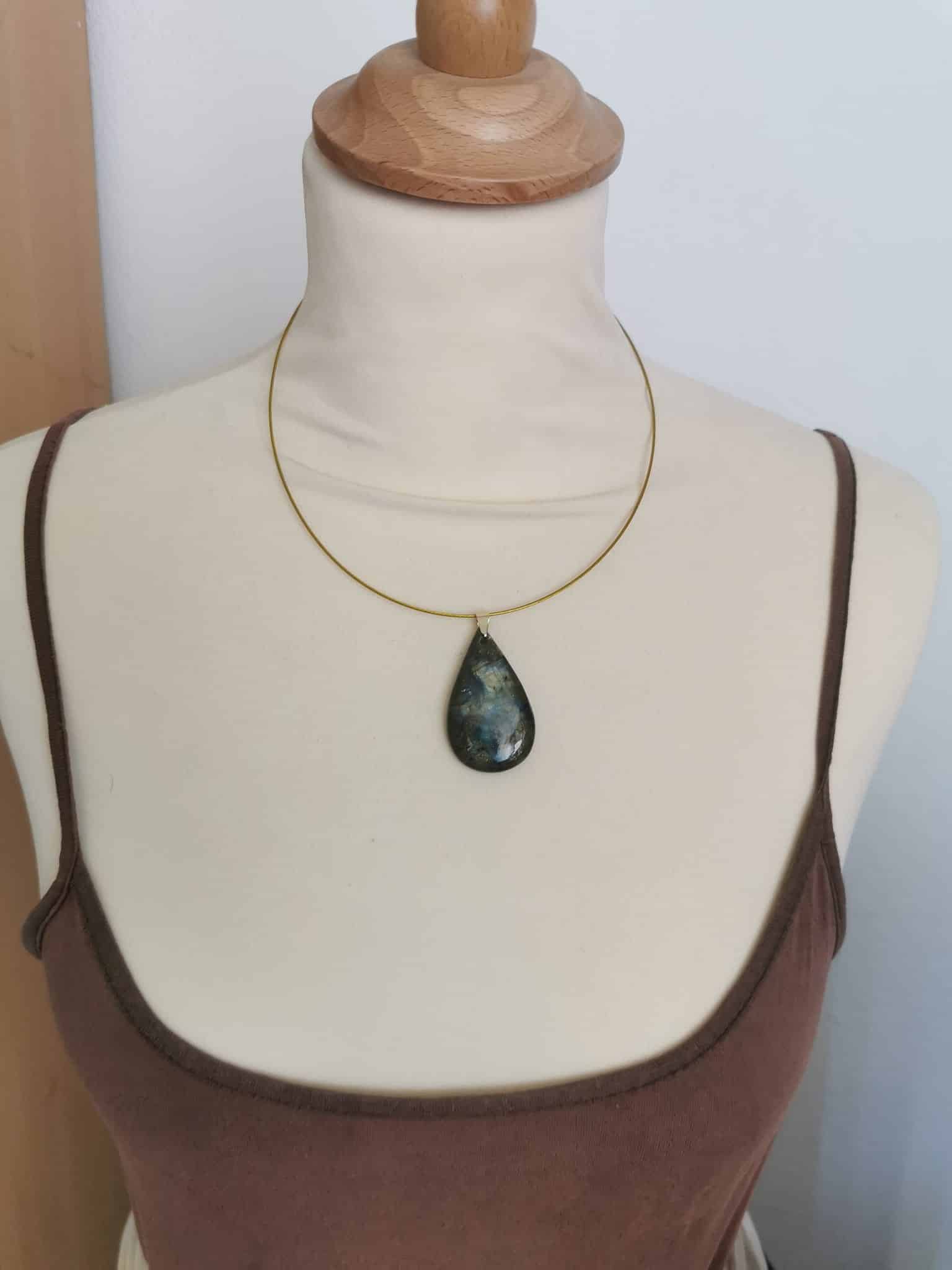 Pendentif en Labradorite 410