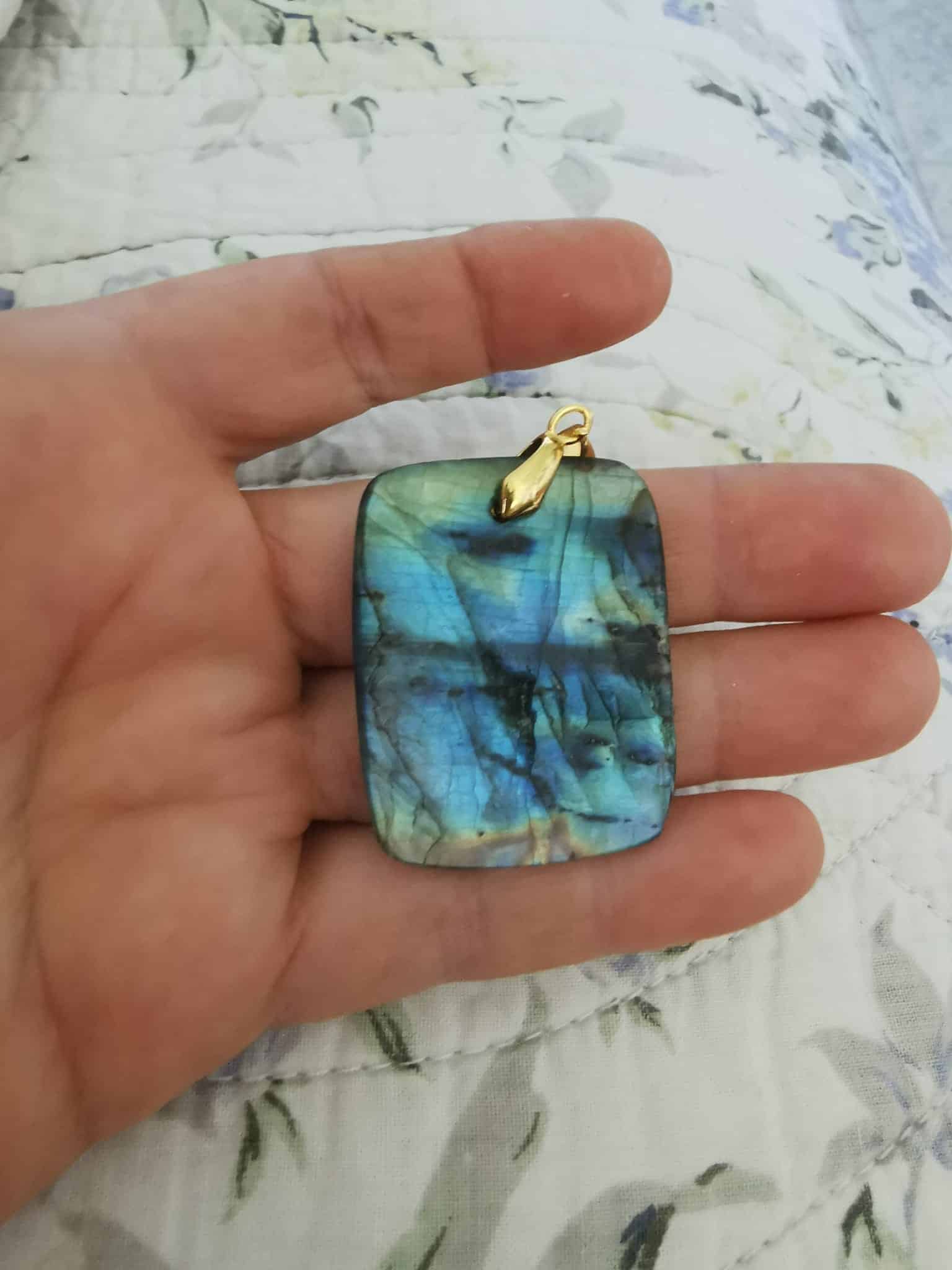 pendentif en Labradorite 406.